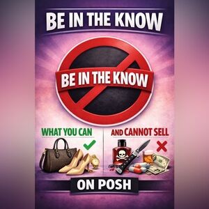 Educate yourself before you send items to my BLUE+ What you can and CANNOT sell